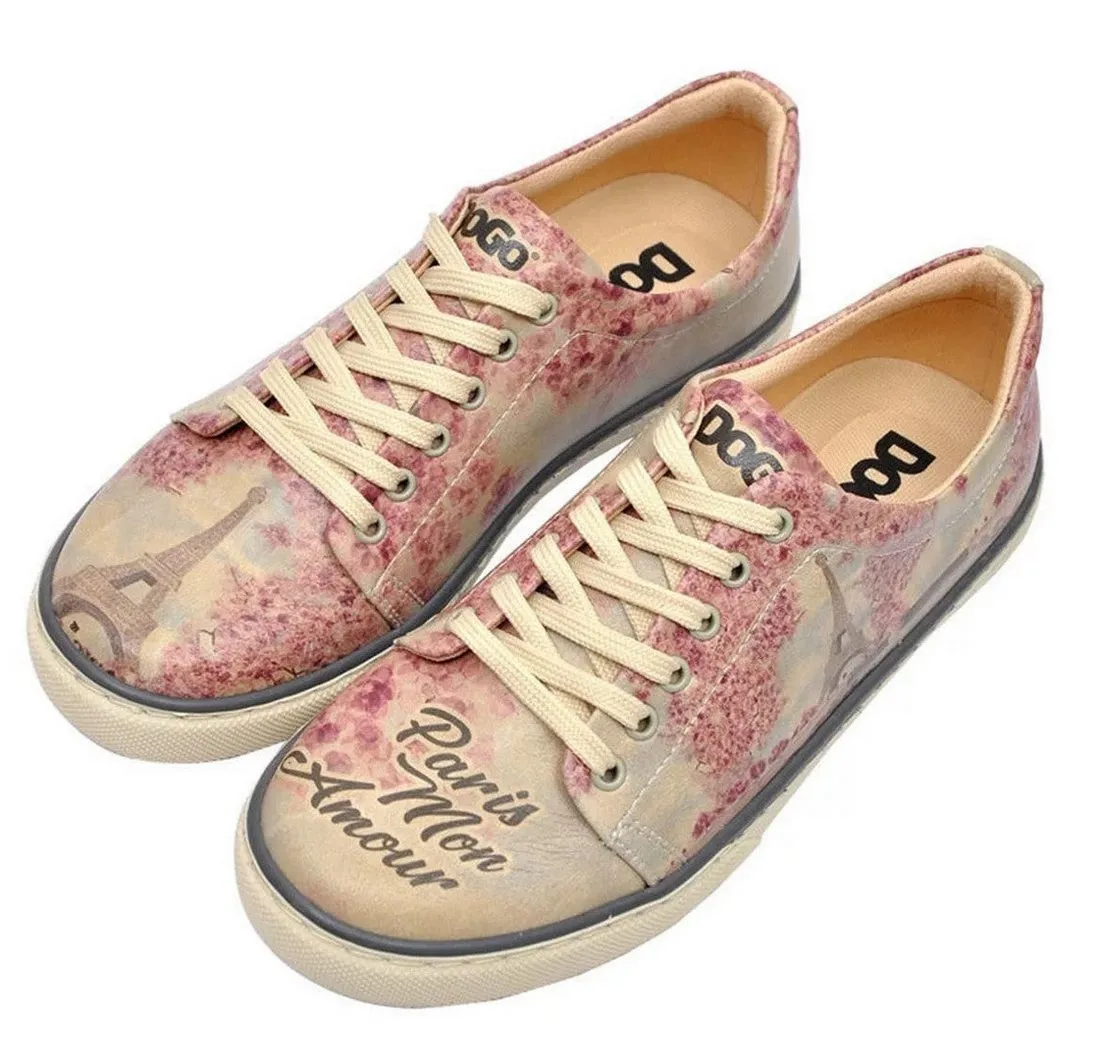 LAMARTA Dogo Sneaker Paris roza und beige Sneaker