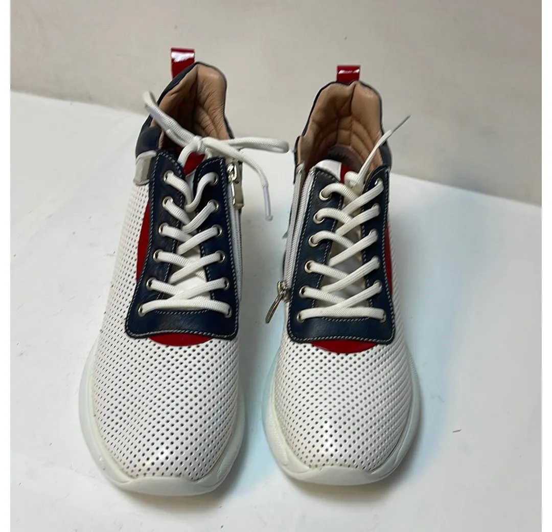 LAMARTA Sneakers Damen-Multicolor Statement Sneaker veganes Material