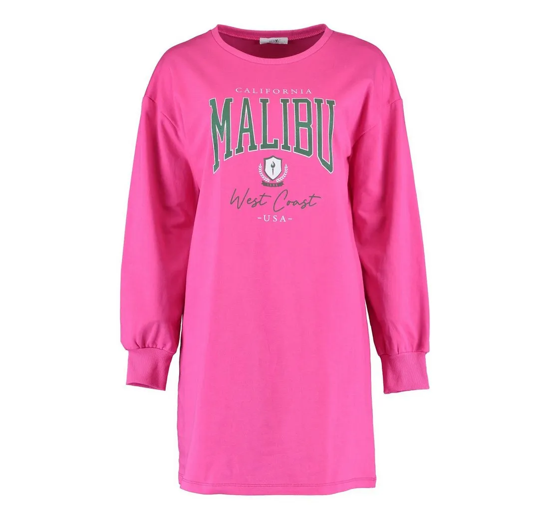 LAMARTA Stillpullover Premium Pink Langpullover für Damen