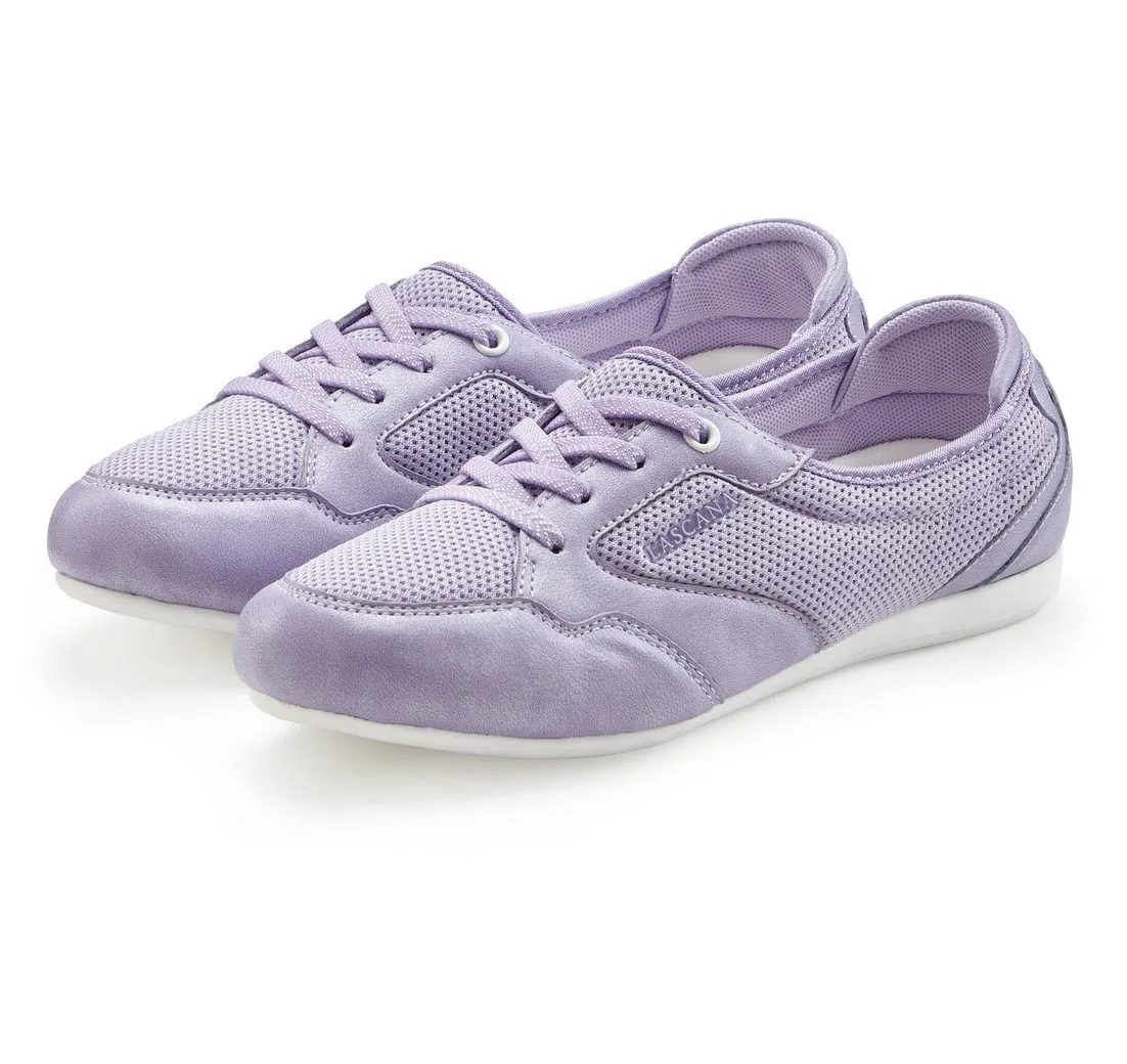 LASCANA Freizeitschuh, Halbschuh, Sneaker in modischer Mesh-Optik zum Reinschlüpfen VEGAN
