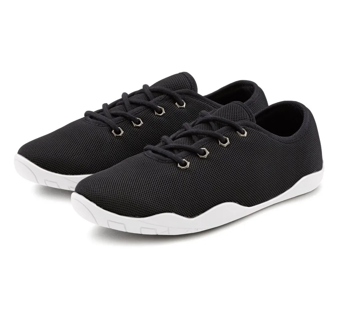 LASCANA Sneaker mit ultraflache Sohle, superleicht, Schnürhalbschuhe, Unisex VEGAN