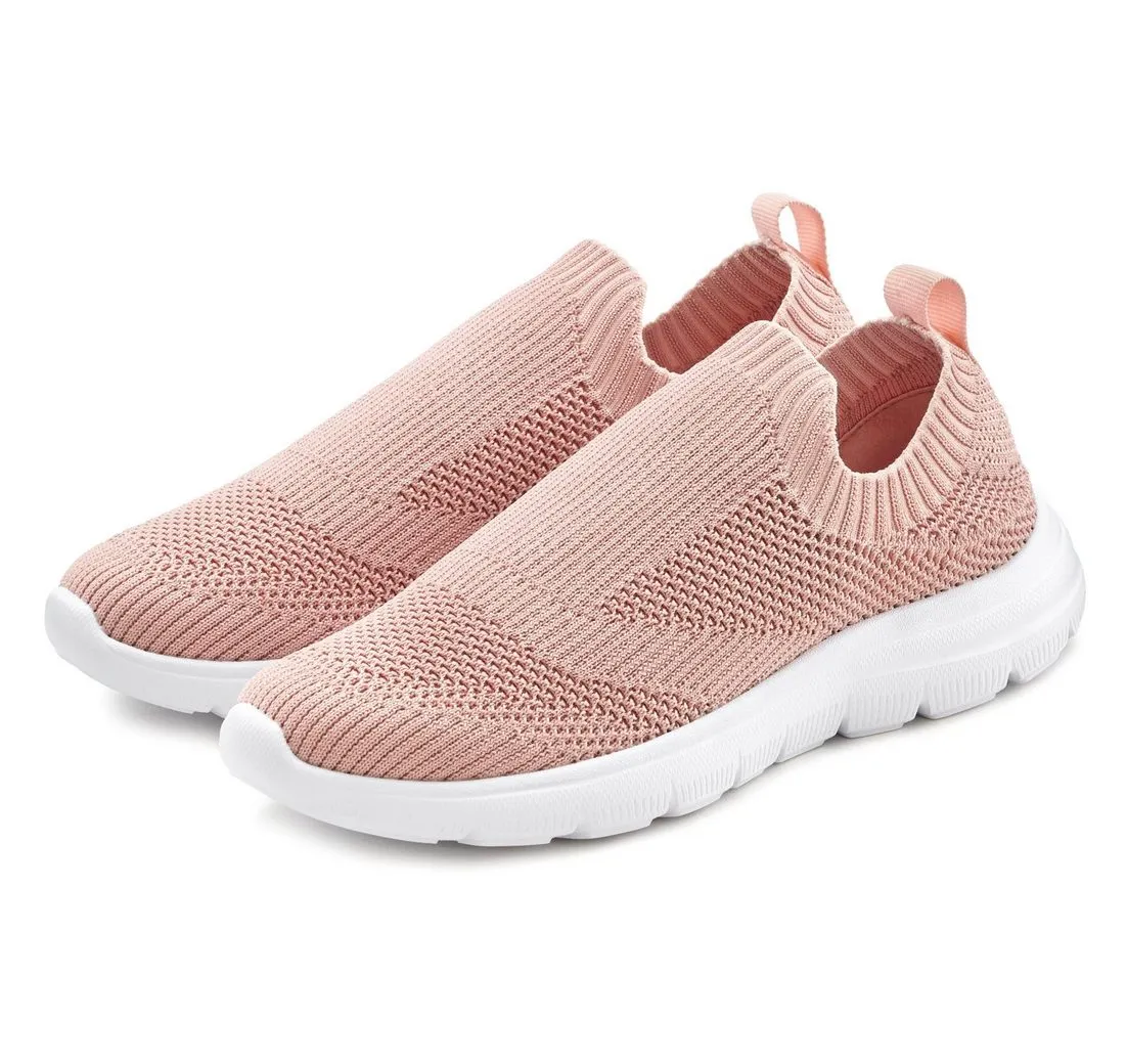 LASCANA Sneaker Slipper, Halbschuh ultraleicht und zum Reinschlüpfen VEGAN
