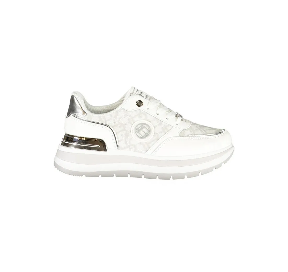 LAURA BIAGIOTTI Sneaker Elegante weiße Damensneaker aus Kalbsleder mit
