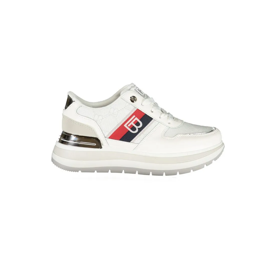 LAURA BIAGIOTTI Sneaker Eleganter Damen-Sportschuh: Weiß, Kalbsleder &