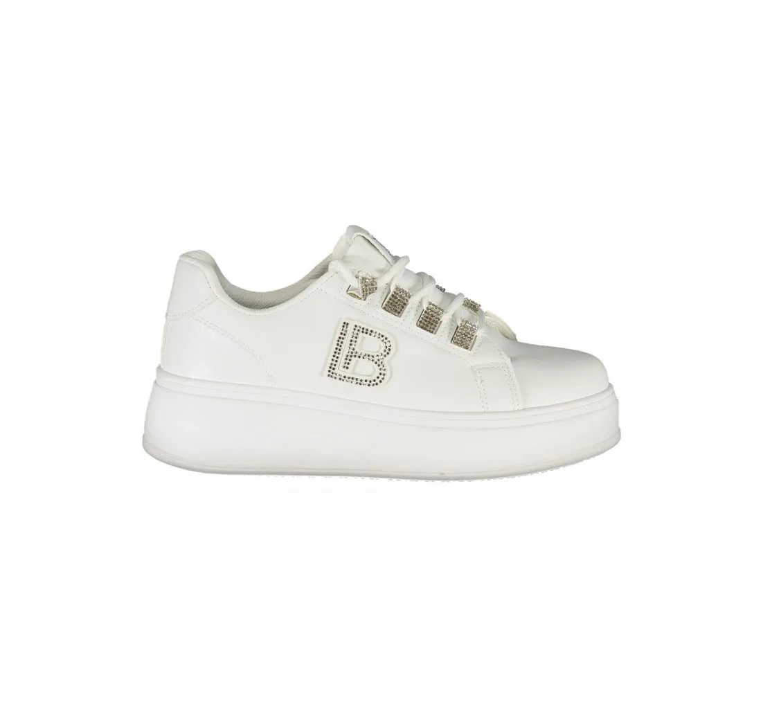 LAURA BIAGIOTTI Sneaker Eleganter Damensneaker in Weiß aus Kalbsleder mit
