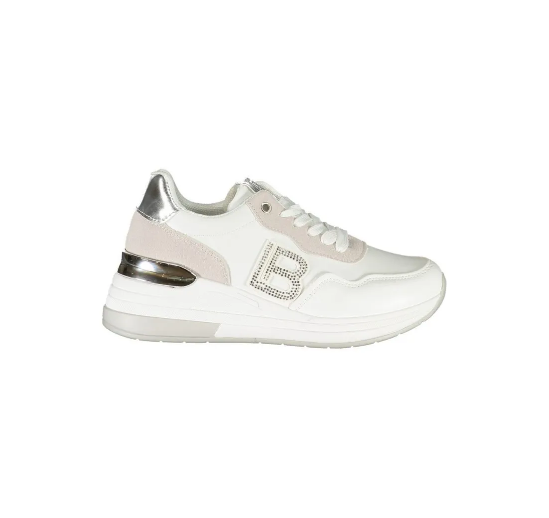 LAURA BIAGIOTTI Sneaker Eleganter Damensneaker: Weißes Kalbsleder mit