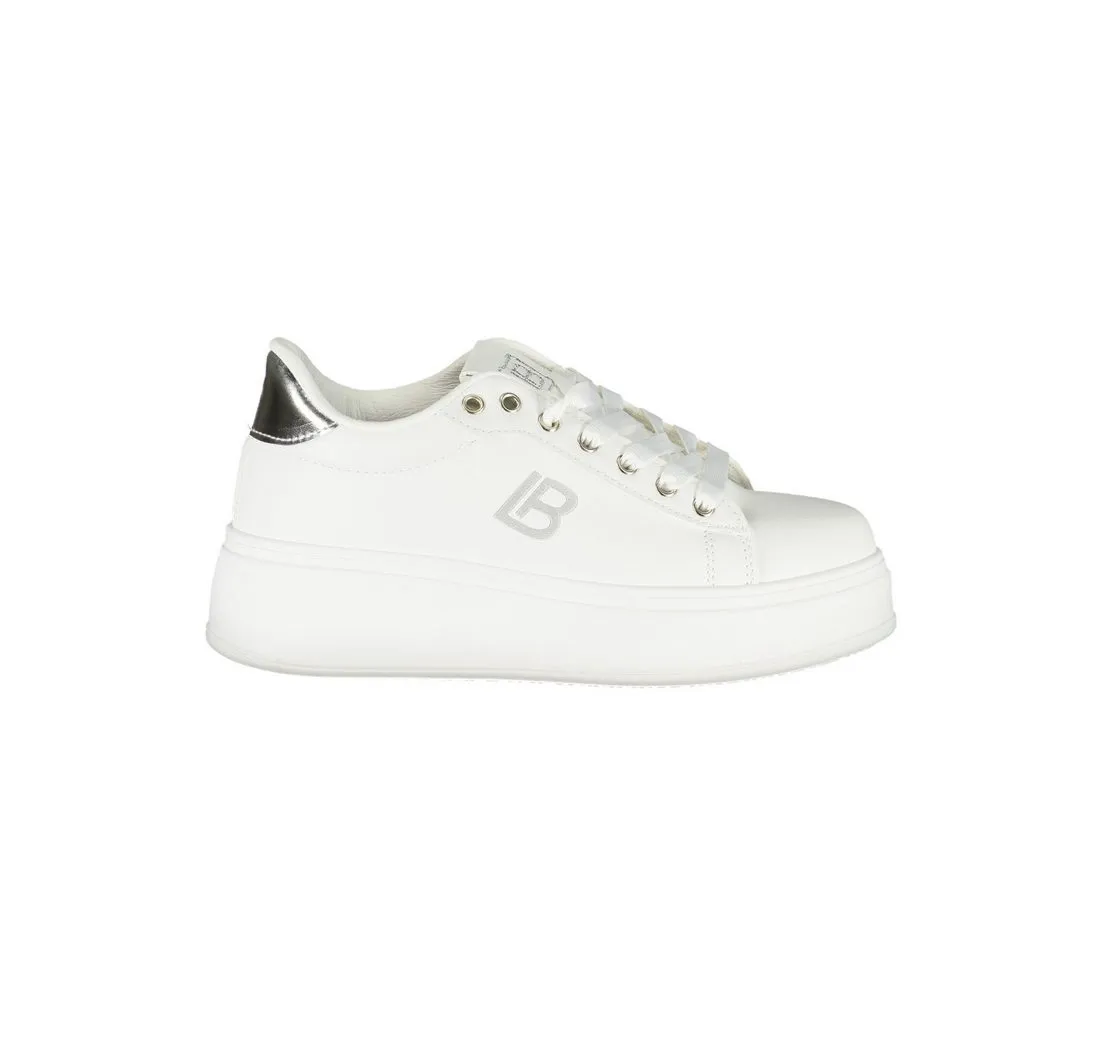 LAURA BIAGIOTTI Sneaker Eleganter Damensportschuh in Weiß mit 4 cm