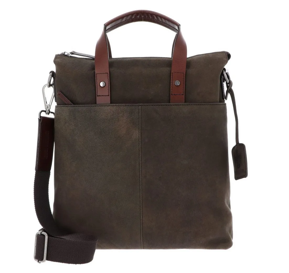 Leonhard Heyden Schultertasche Tote Bag, aus echtem Leder