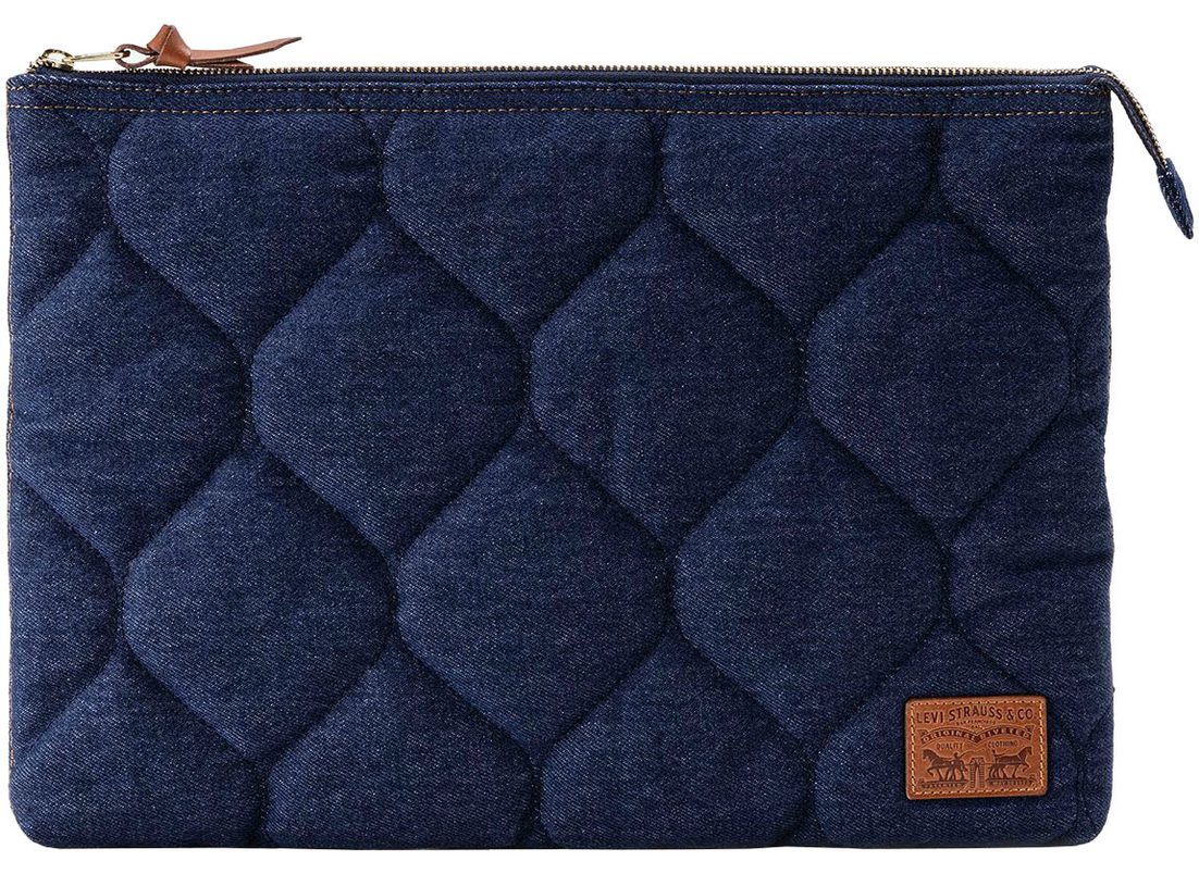 Levi's® Handtasche DENIM LAPTOP SLEEVE, mit Strukturmuster