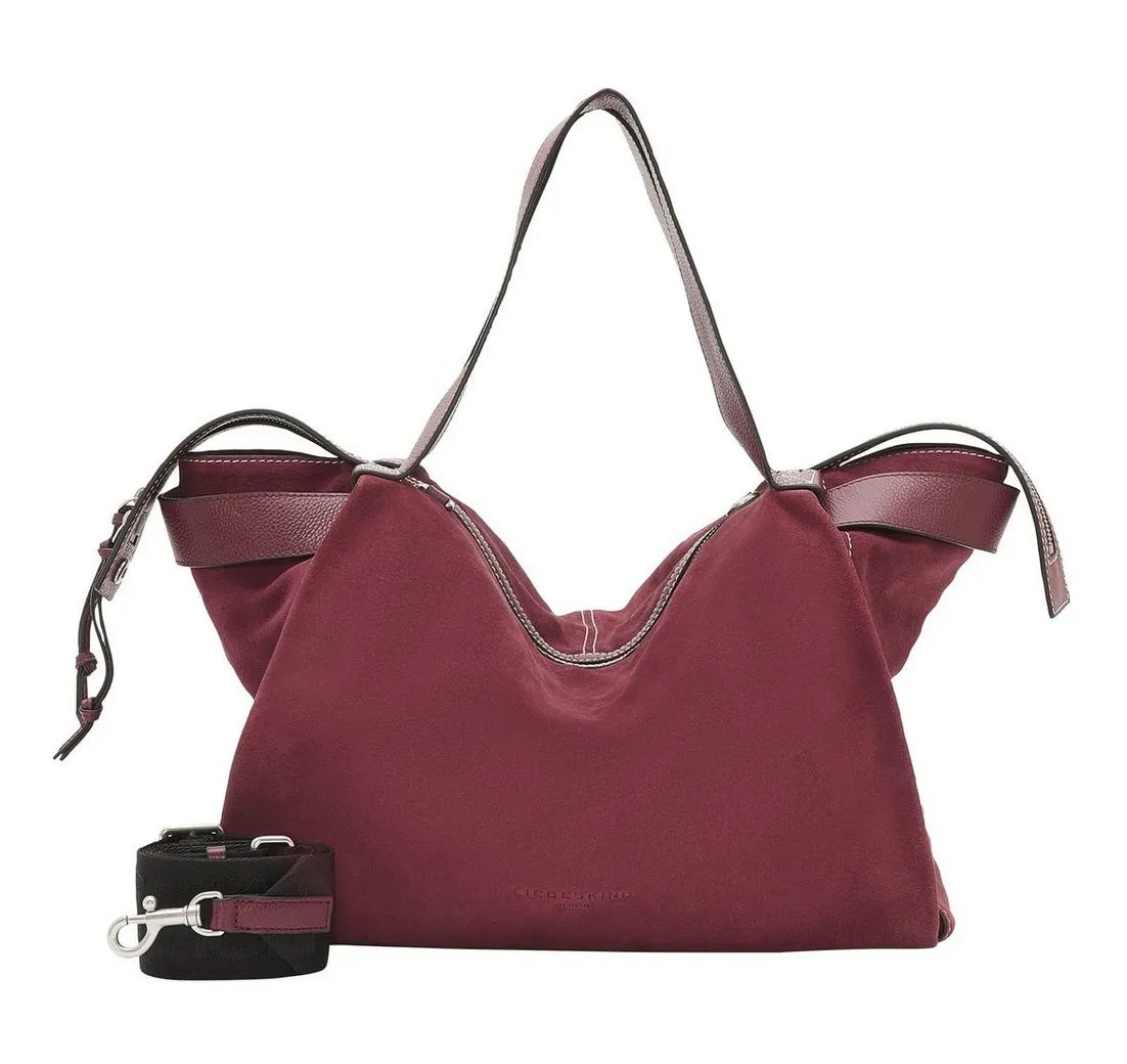 Liebeskind Berlin Schultertasche Gray5 Suede