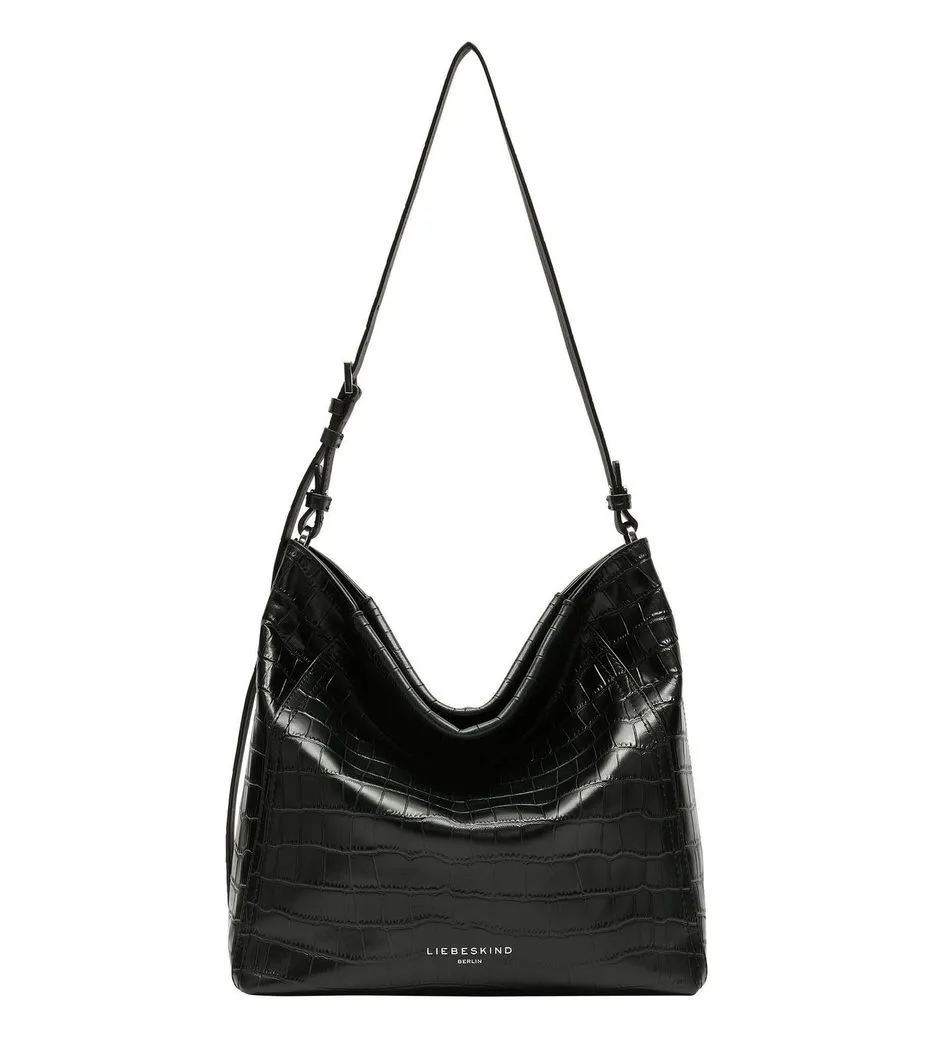 Liebeskind Berlin Schultertasche Hobo Bag, aus echtem Rindsleder