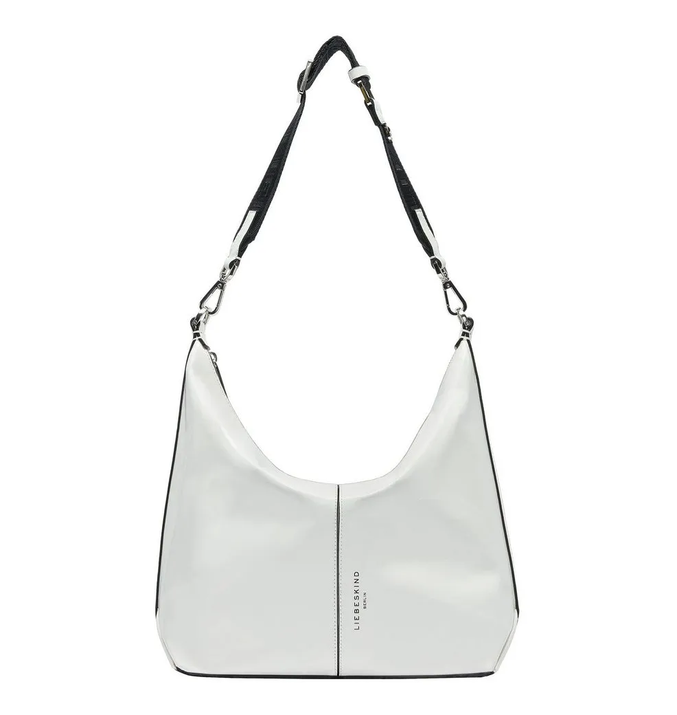 Liebeskind Berlin Schultertasche Paris 4 Paper Touch Crinkle, aus echtem Rindsleder