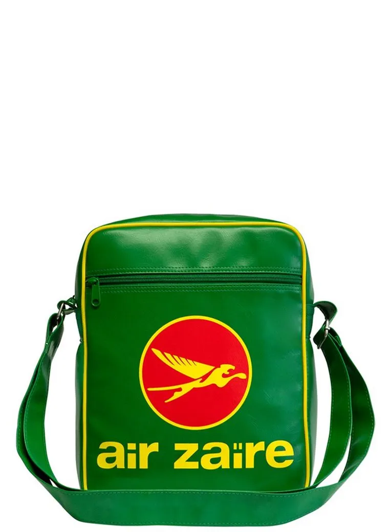 LOGOSHIRT Schultertasche Air Zaire Airways, mit Air Zaire Airways-Logodruck