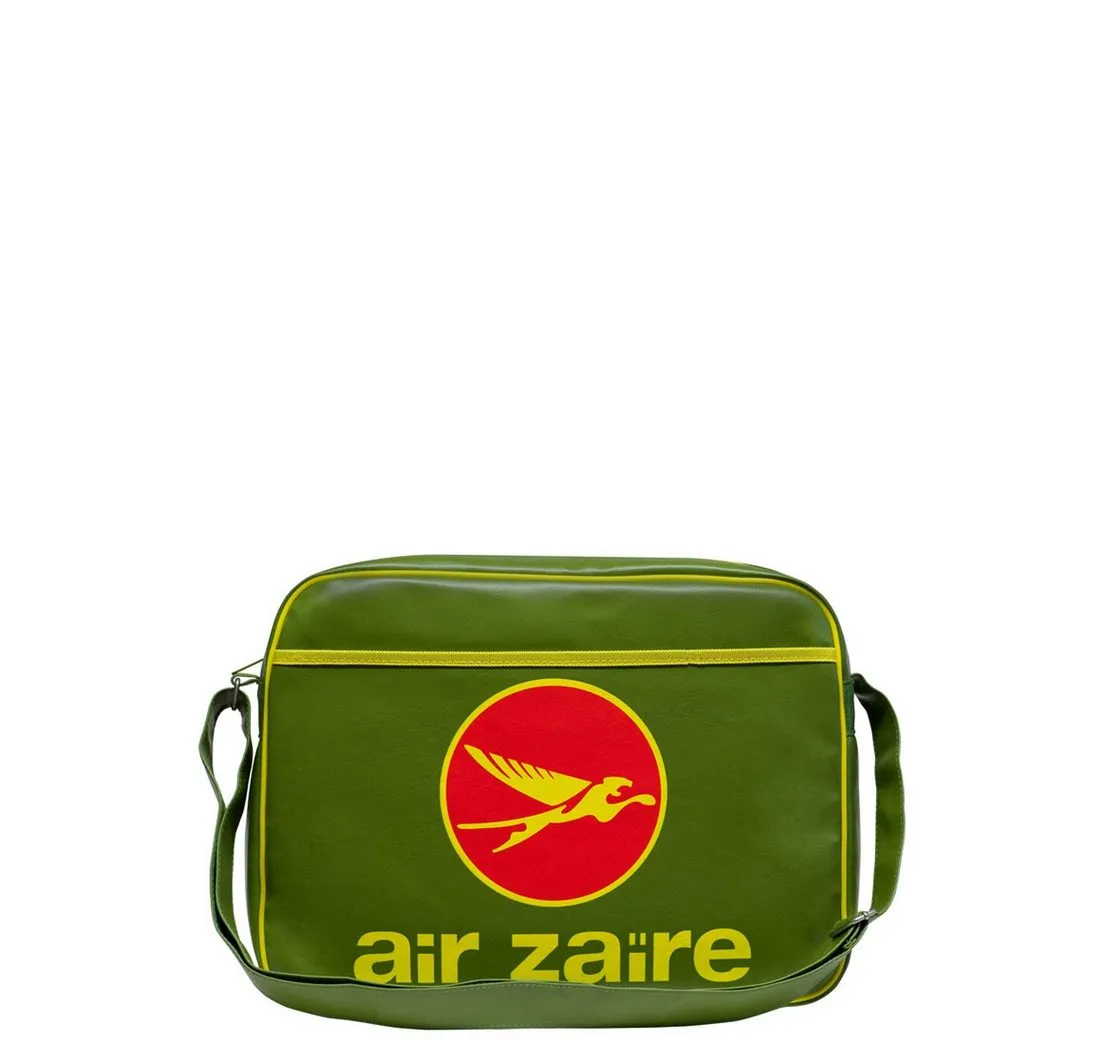 LOGOSHIRT Schultertasche Air Zaire, mit Air Zaire-Frontdruck
