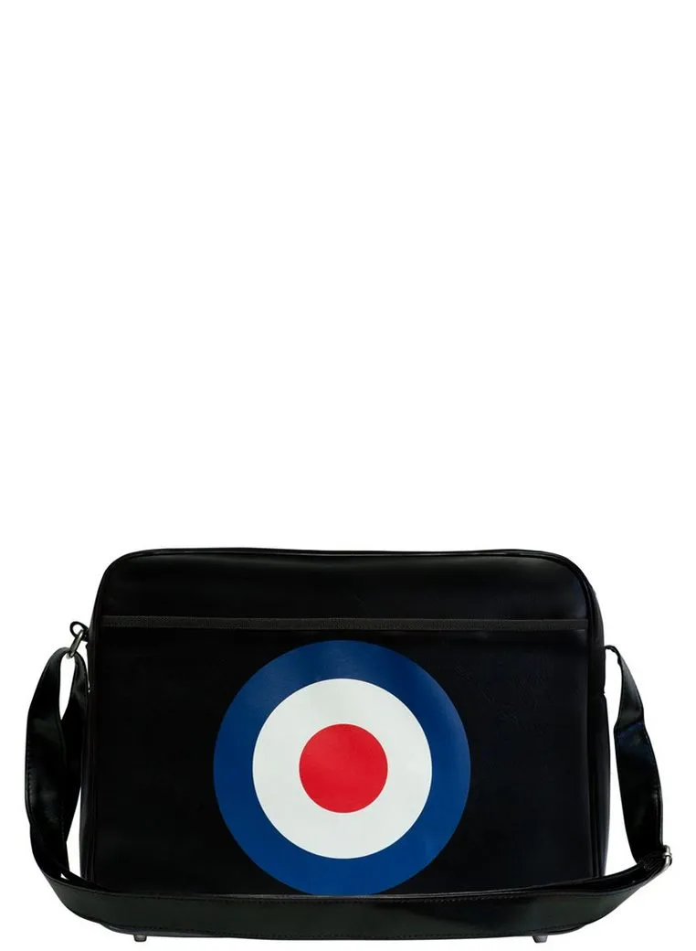 LOGOSHIRT Schultertasche Target, mit Target Motiv-Druck auf der Front