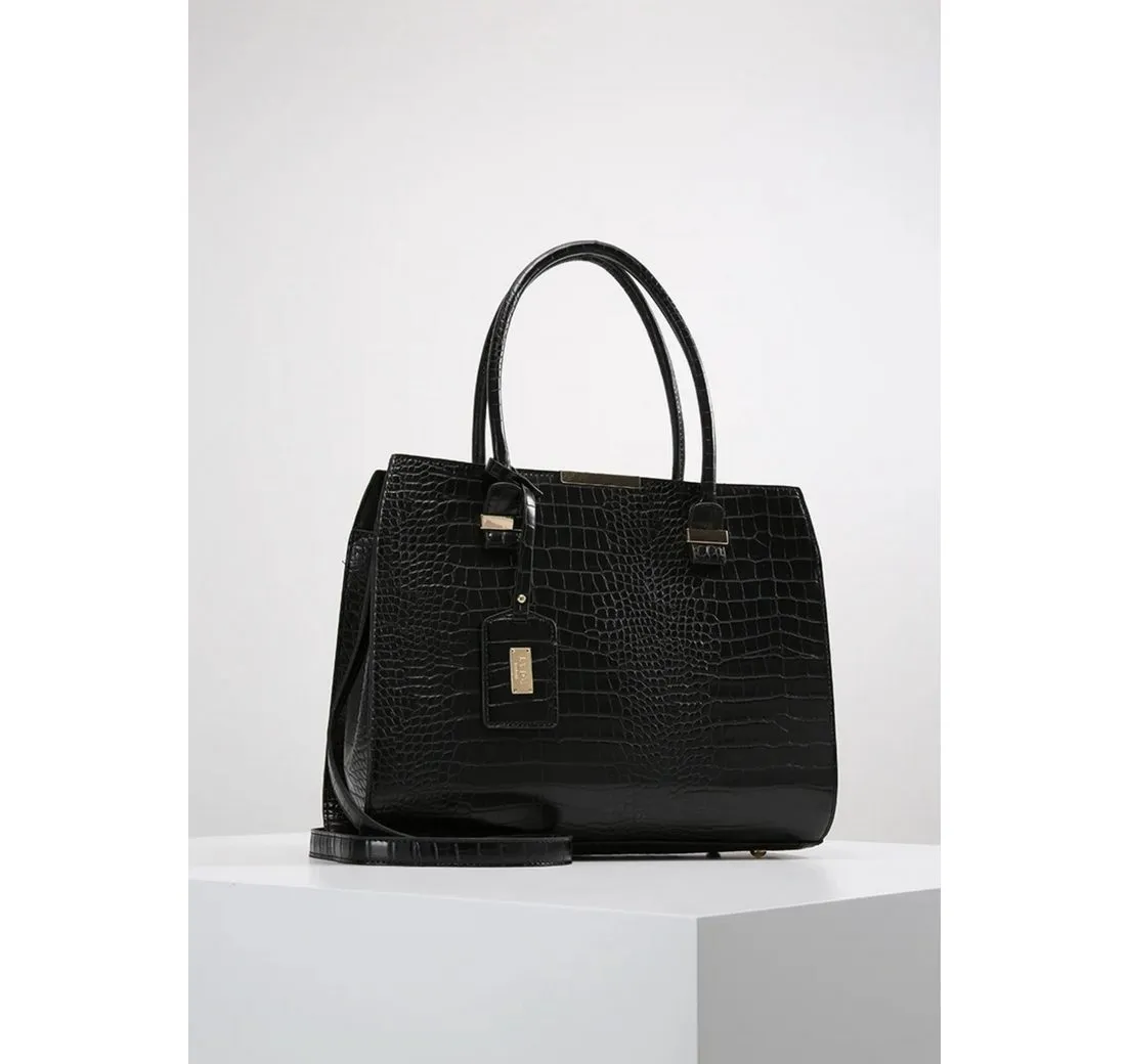 LYDC London Abendtasche LYDC Handtasche für Damen – Schwarze Henkeltasche mit Stil, Ideal für jeden Anlass – die elegante Bürotasche