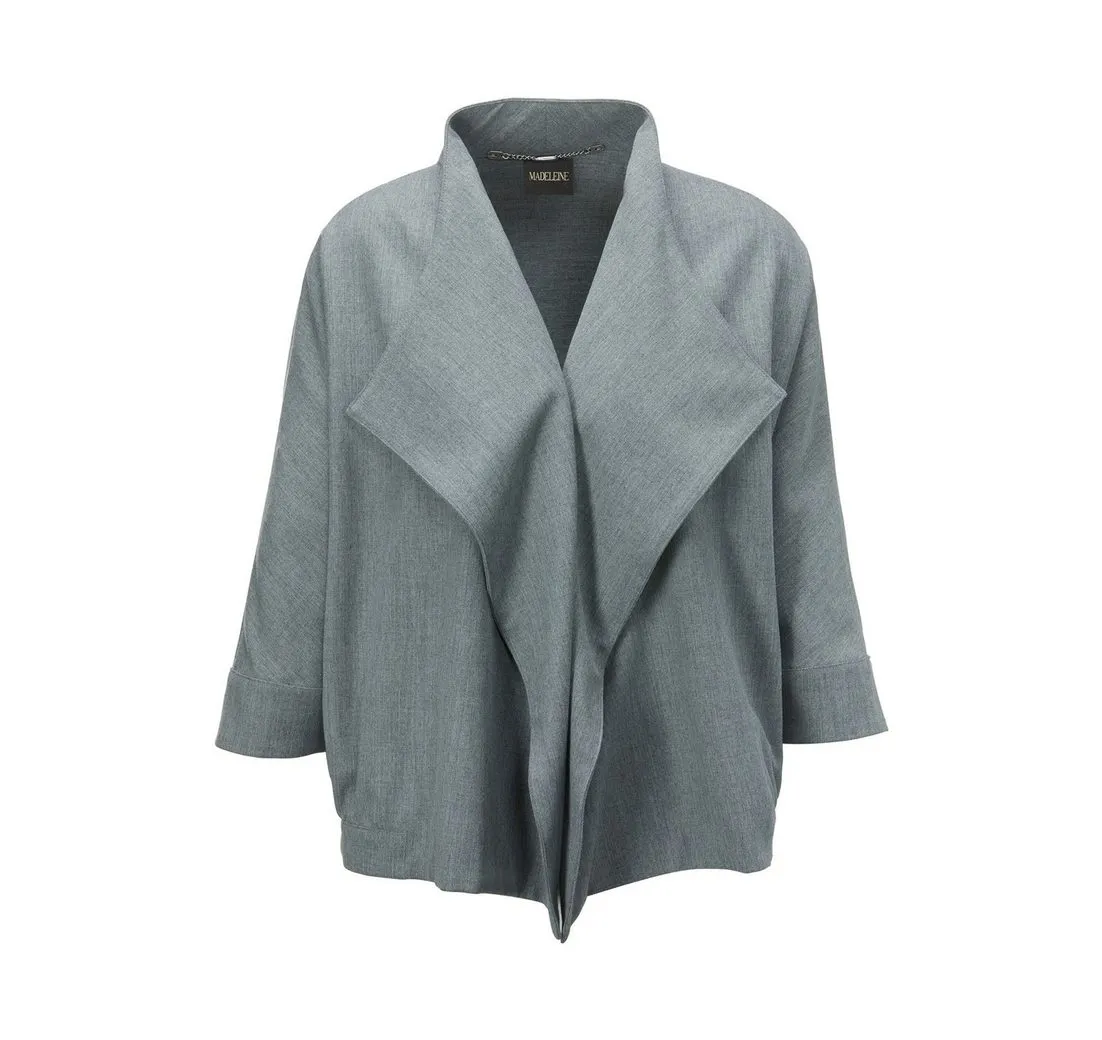 MADELEINE Kurzblazer Blazer mit Fledermausärmeln