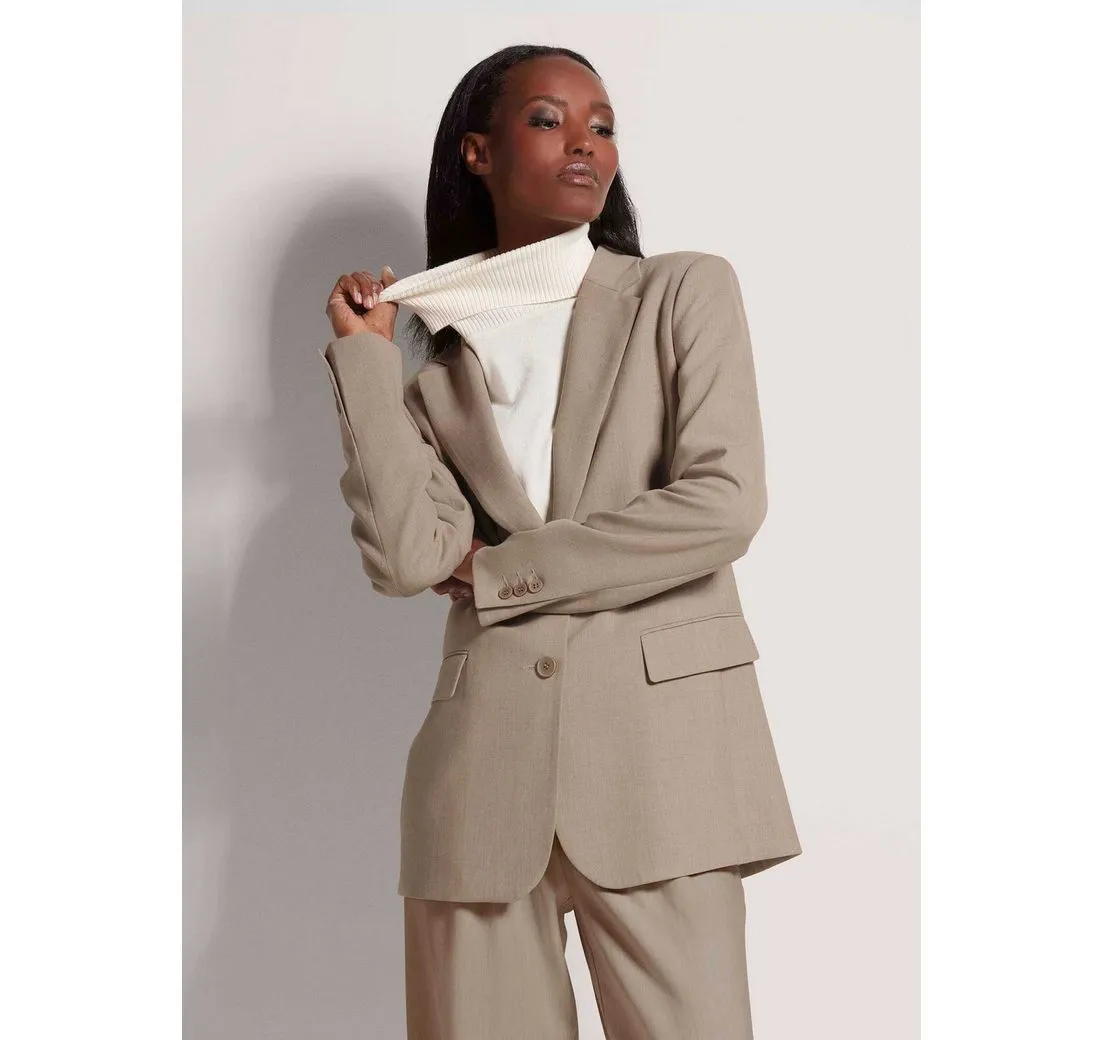 MADELEINE Kurzblazer Einreihiger Blazer mit Stretchanteil