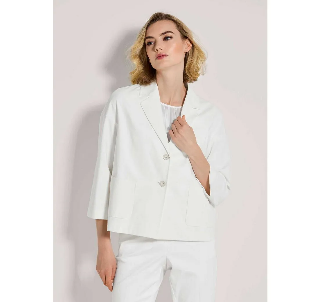MADELEINE Kurzblazer Kurzblazer mit Zierstich