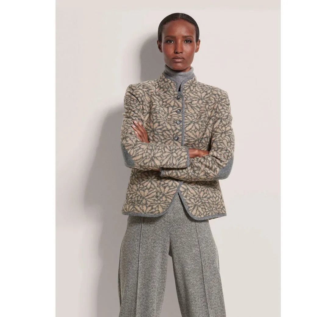 MADELEINE Kurzblazer Kurzer Blazer mit Wolle