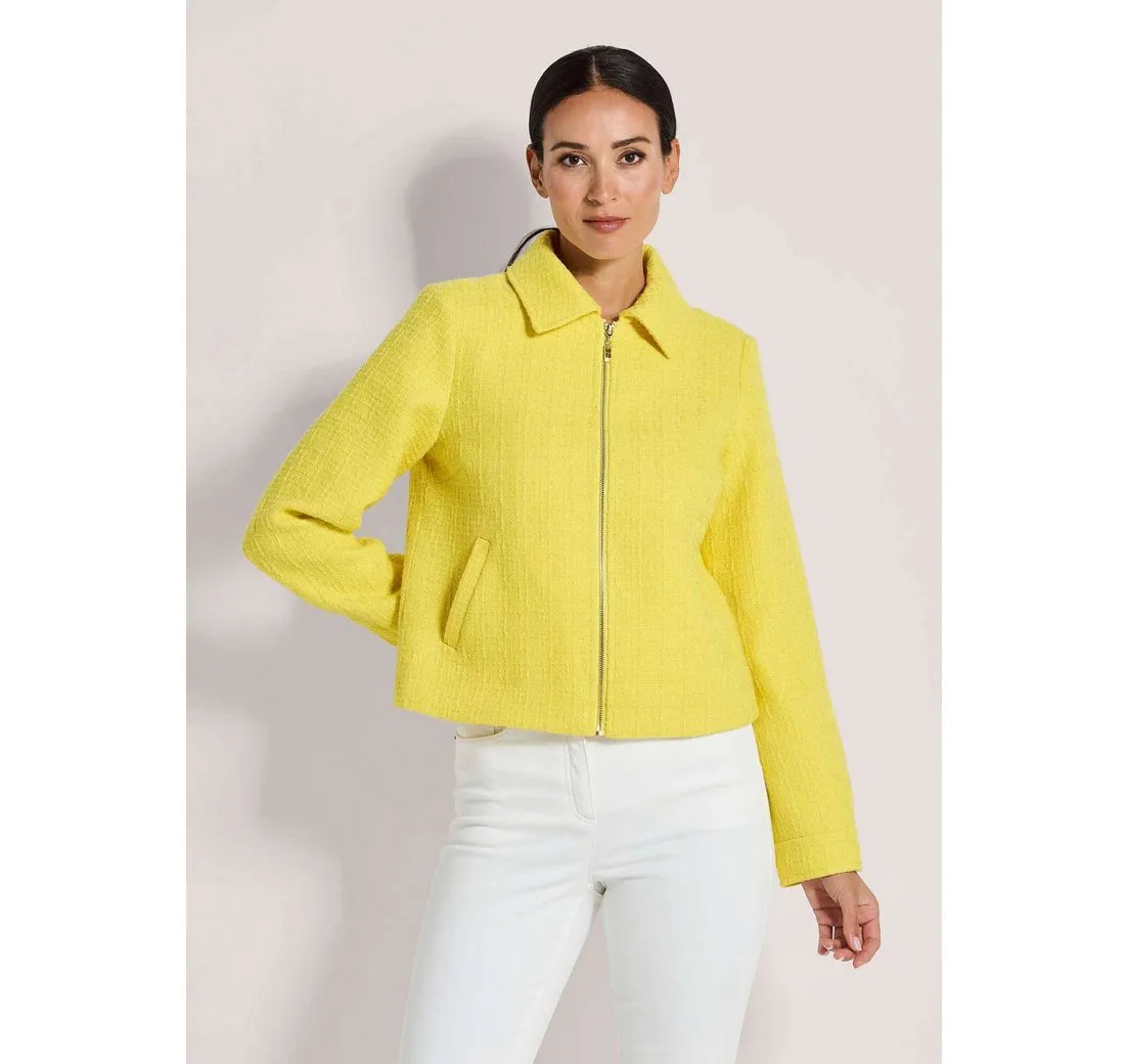 MADELEINE Kurzblazer Kurzer Bouclé-Blazer