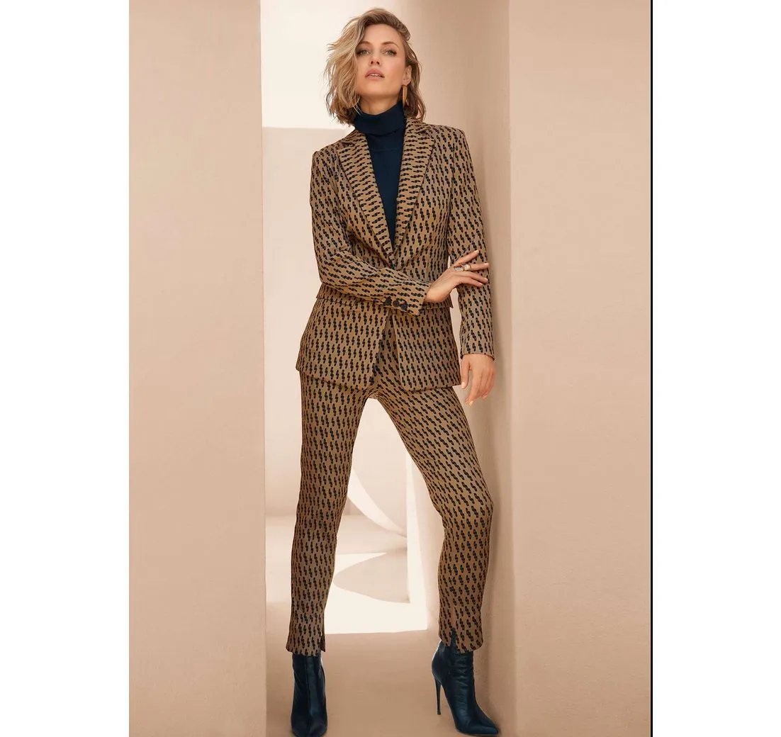 MADELEINE Kurzblazer Langer Jersey-Blazer