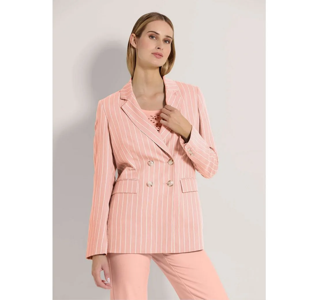 MADELEINE Kurzblazer Langer Streifenblazer