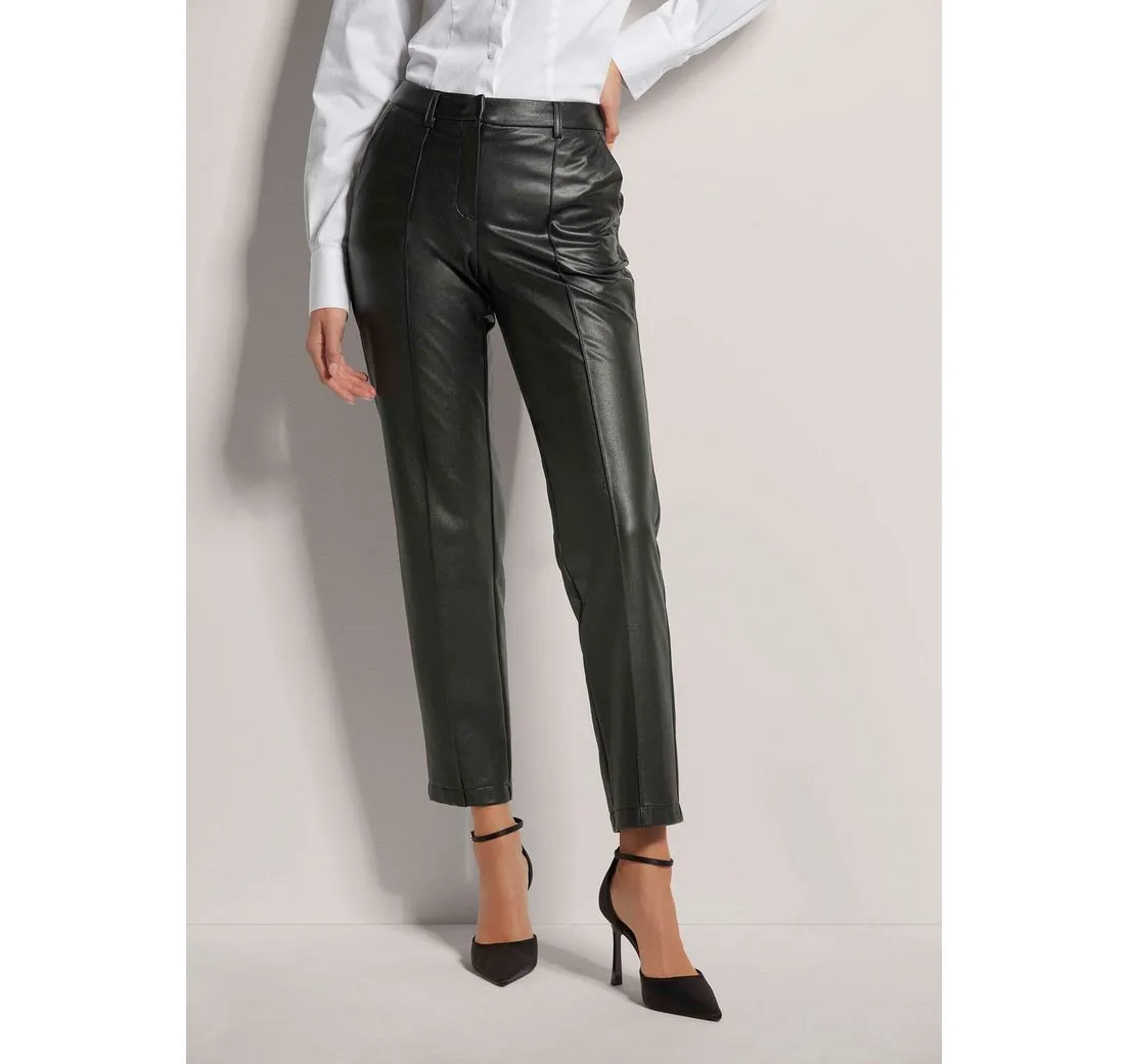 MADELEINE Stretch-Hose Stretch-Hose im Leder-Look