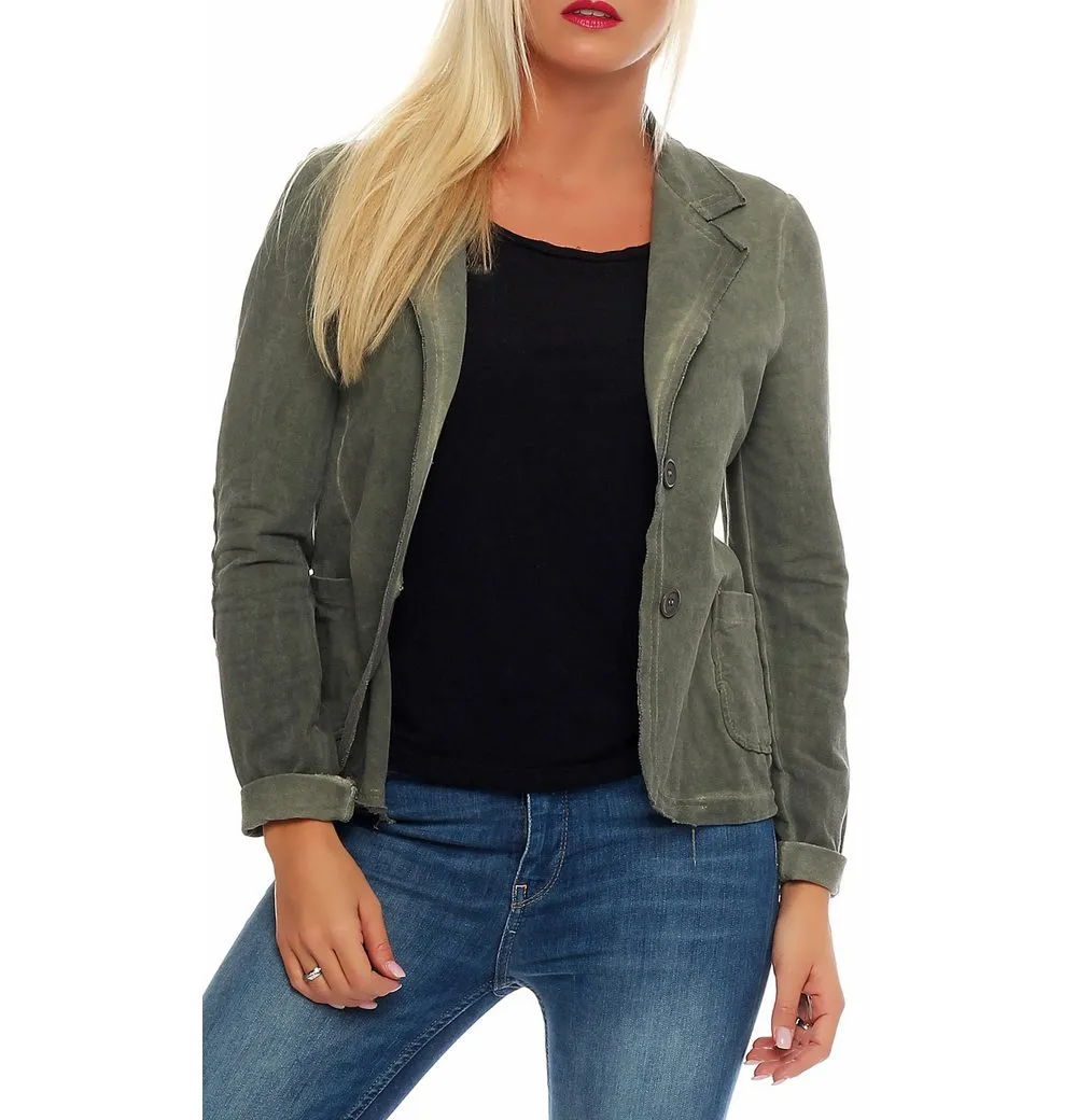 MALITO MORE THAN FASHION Jackenblazer 1652 Blazer in Used-Look Optik