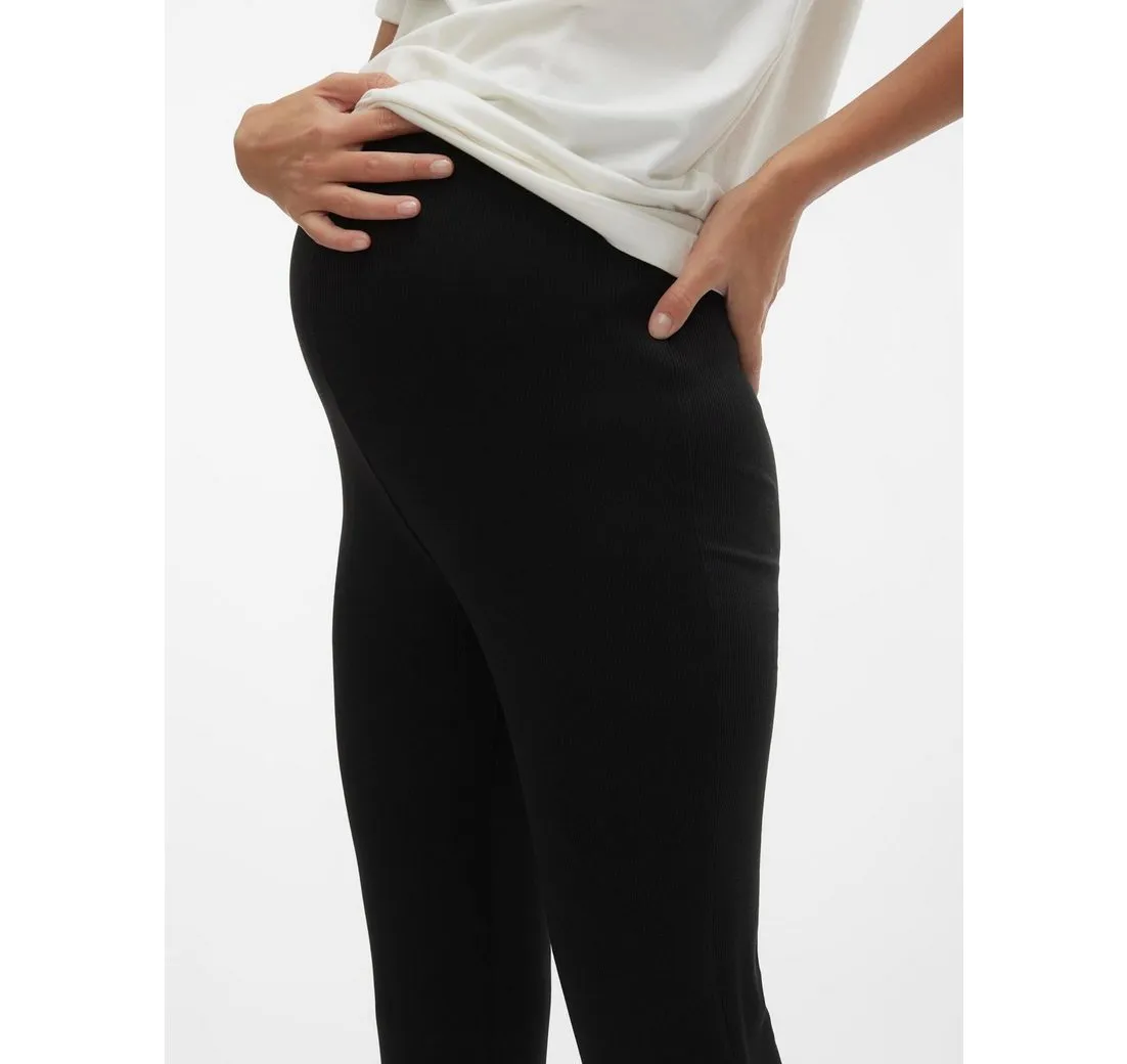 MAMALICIOUS Umstandshose MLBRYNJA FLARE JERSEY LEGGING A. NOOS