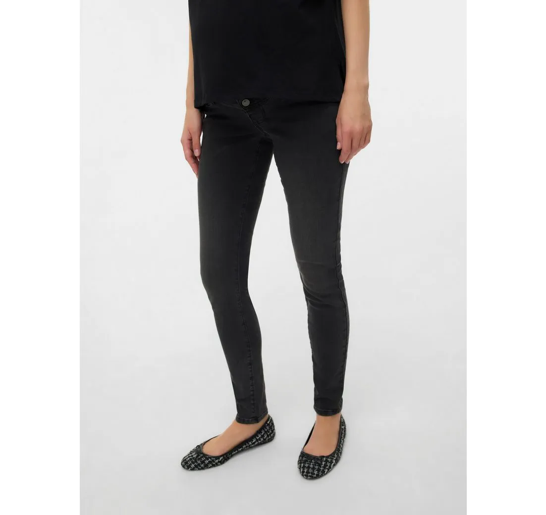 MAMALICIOUS Umstandsjeans MLMILA SLIM DG JEANS NOOS