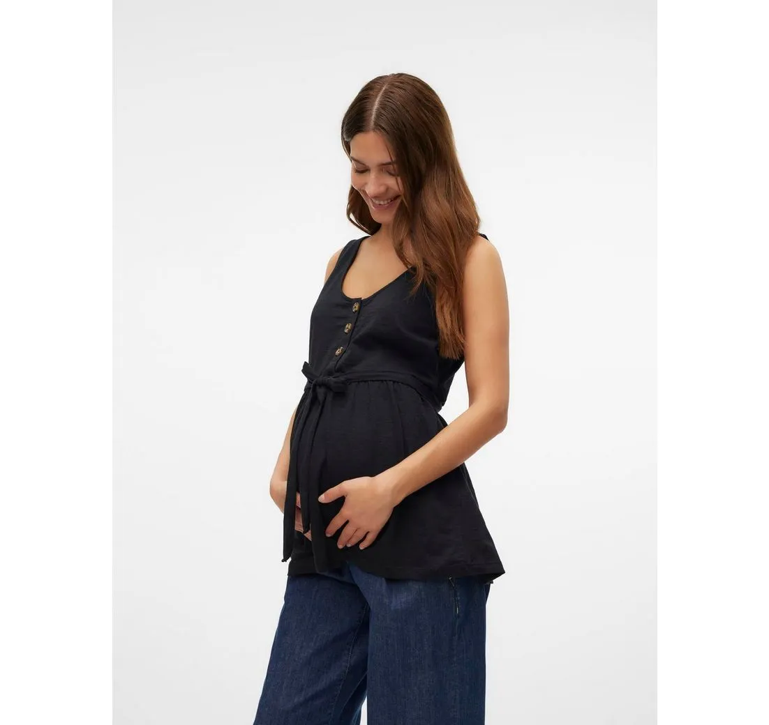 MAMALICIOUS Umstandsshirt MLEVI LIA SL JRS TOP 2F NOOS