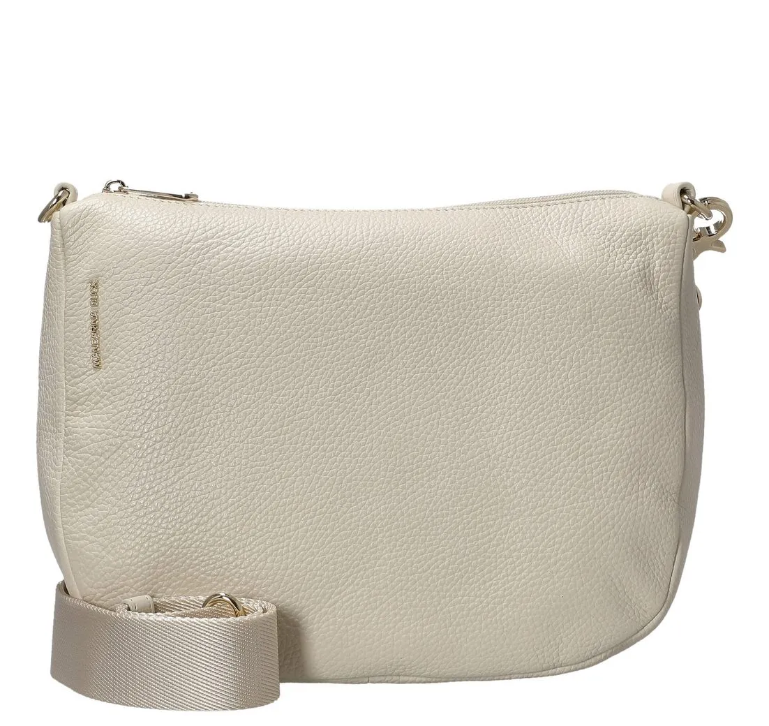 Mandarina Duck Umhängetasche Mellow Leather Hobo - Umhängetasche 28.5 cm (almond)