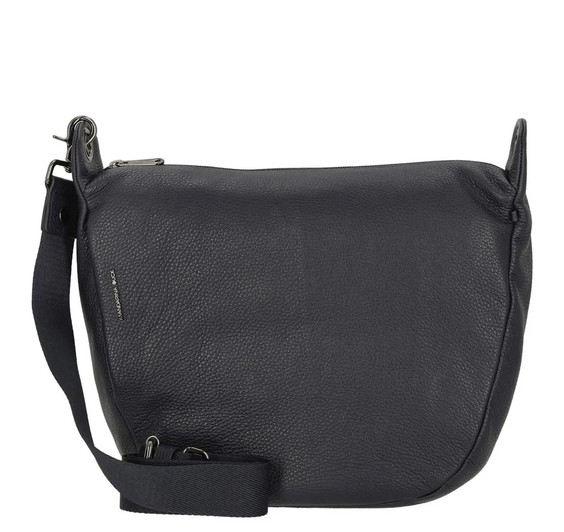 Mandarina Duck Umhängetasche Mellow Leather - Umhängetasche 34 cm (dress blue)