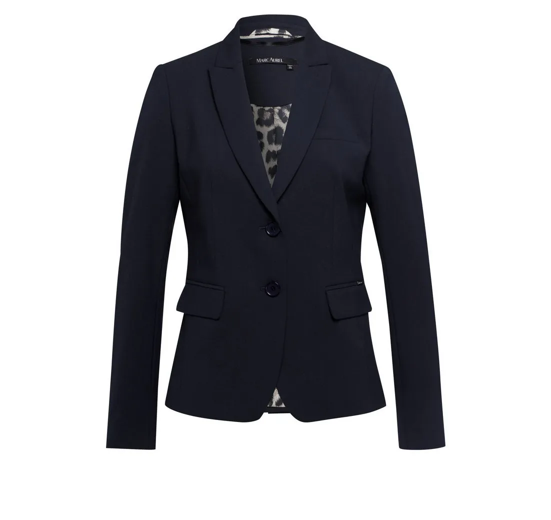 MARC AUREL Kurzblazer Blazer Blau
