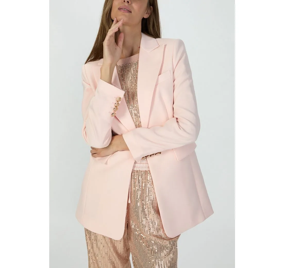 MARC AUREL Kurzblazer mit Satin-Details