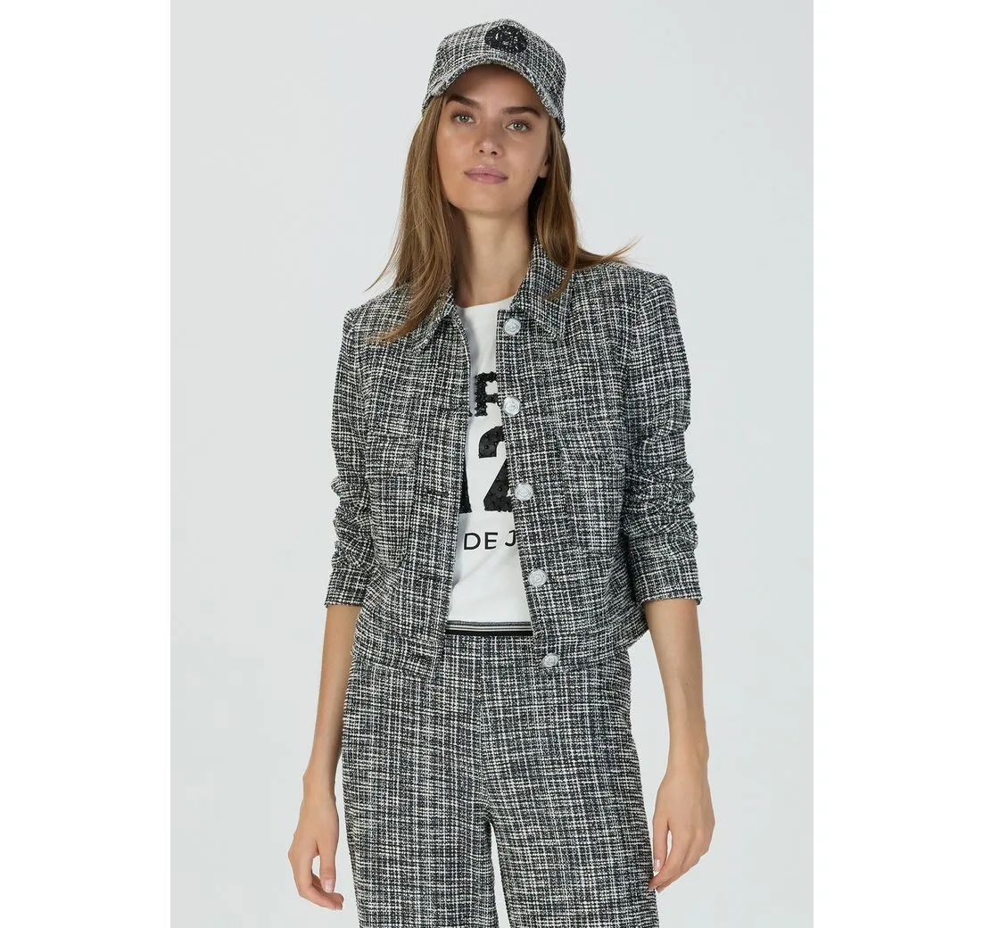 MARC AUREL Kurzjacke aus Bouclé-Jersey