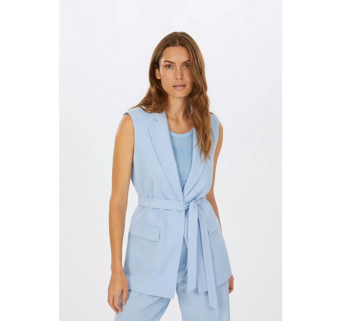 MARC AUREL Longblazer aus Tencel-Twill