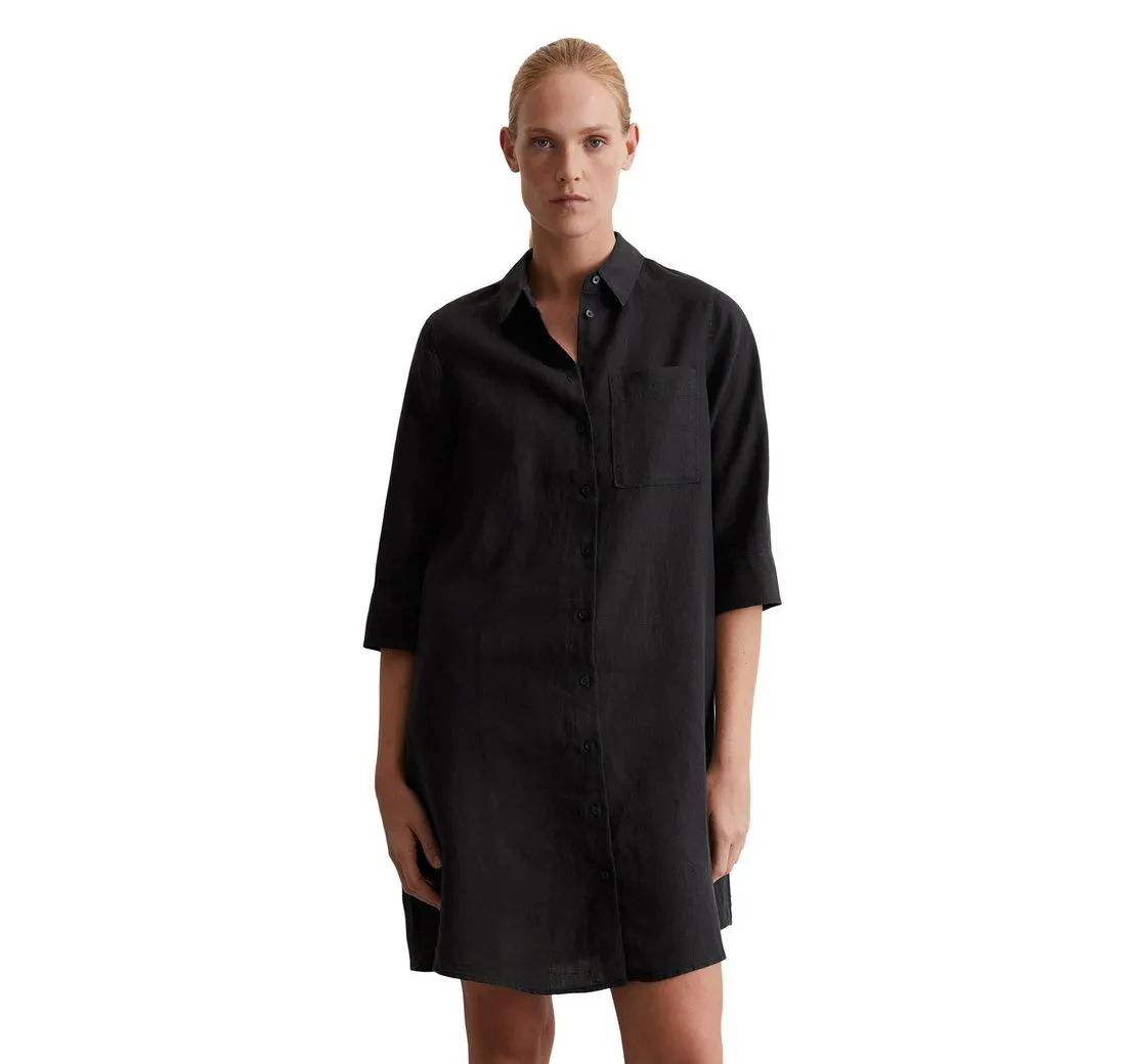 MARC O'POLO Hemdblusenkleid aus reinem Leinen