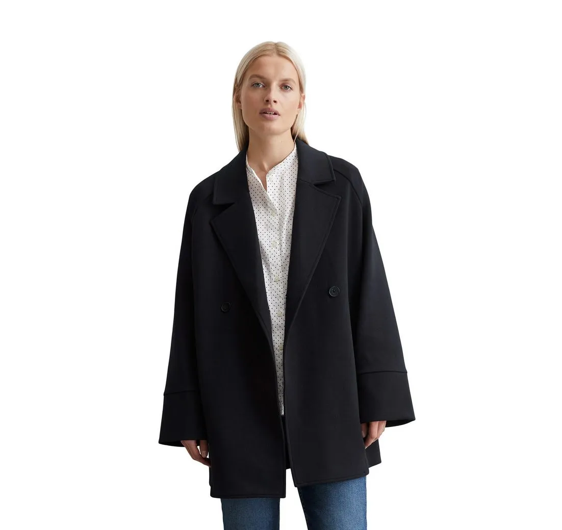MARC O'POLO Jackenblazer aus Scuba-Interlock-Qualität