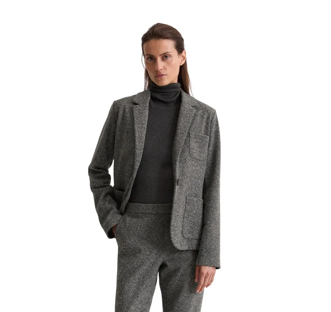 MARC O'POLO Jerseyblazer aus Organic Cotton-Mix