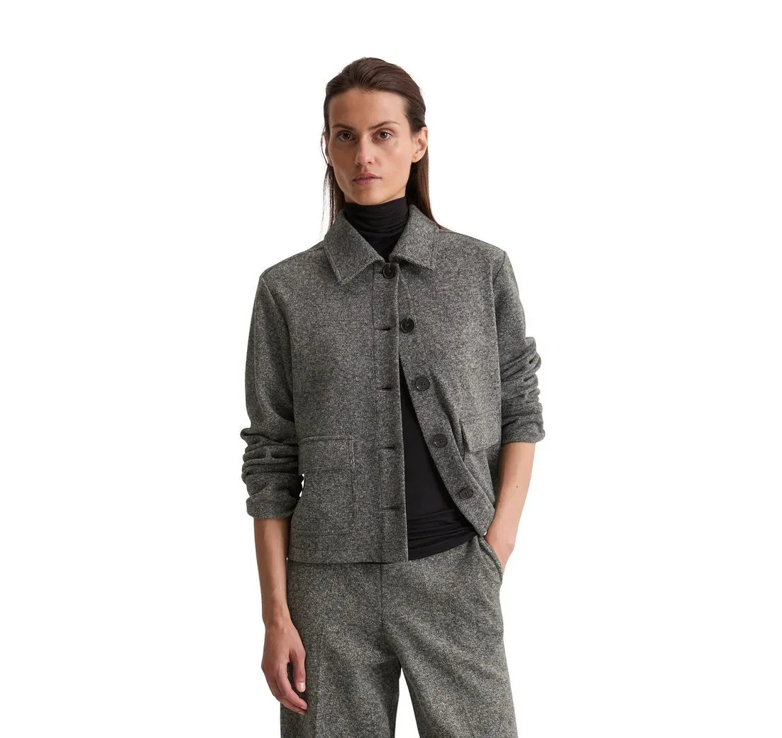 MARC O'POLO Jerseyblazer aus Organic Cotton-Mix
