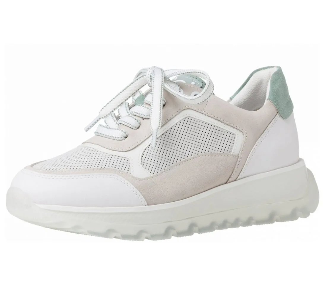 MARCO TOZZI 2-83702-26 121 White/Sage Sneaker