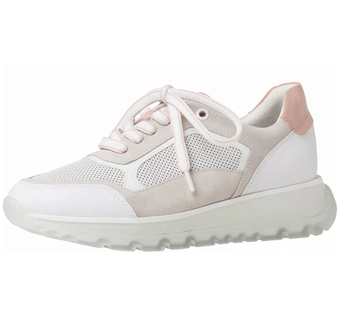 MARCO TOZZI 2-83702-26 122 White/Rose Sneaker
