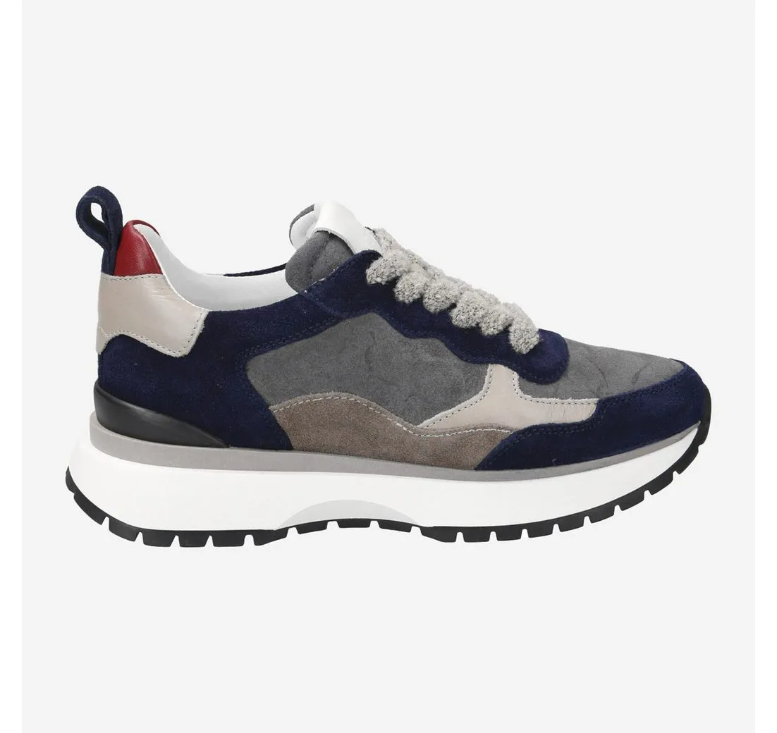 MARIPÉ Maripé ADELAIDE GRIGIO, Sneaker, Blau, kombiniert, Damen Sneaker