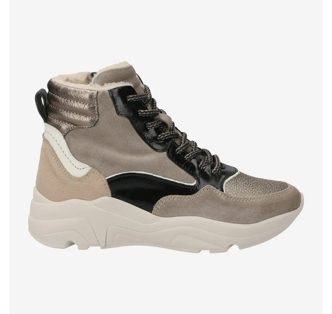 MARIPÉ Maripé RAGUSA VAR 1, Sneaker, Beige, metallic, Damen Sneaker