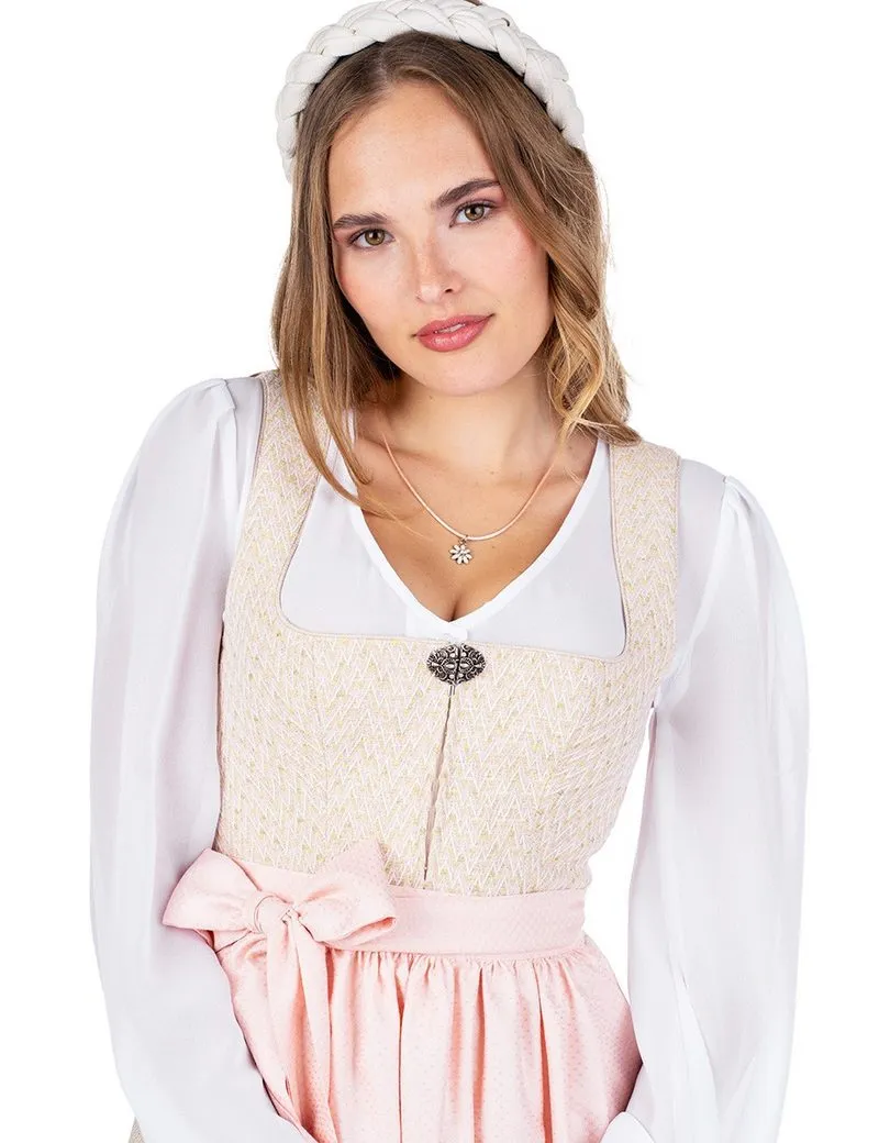 MARJO Dirndl Midi Dirndl 2tlg. - NEURIED - peach