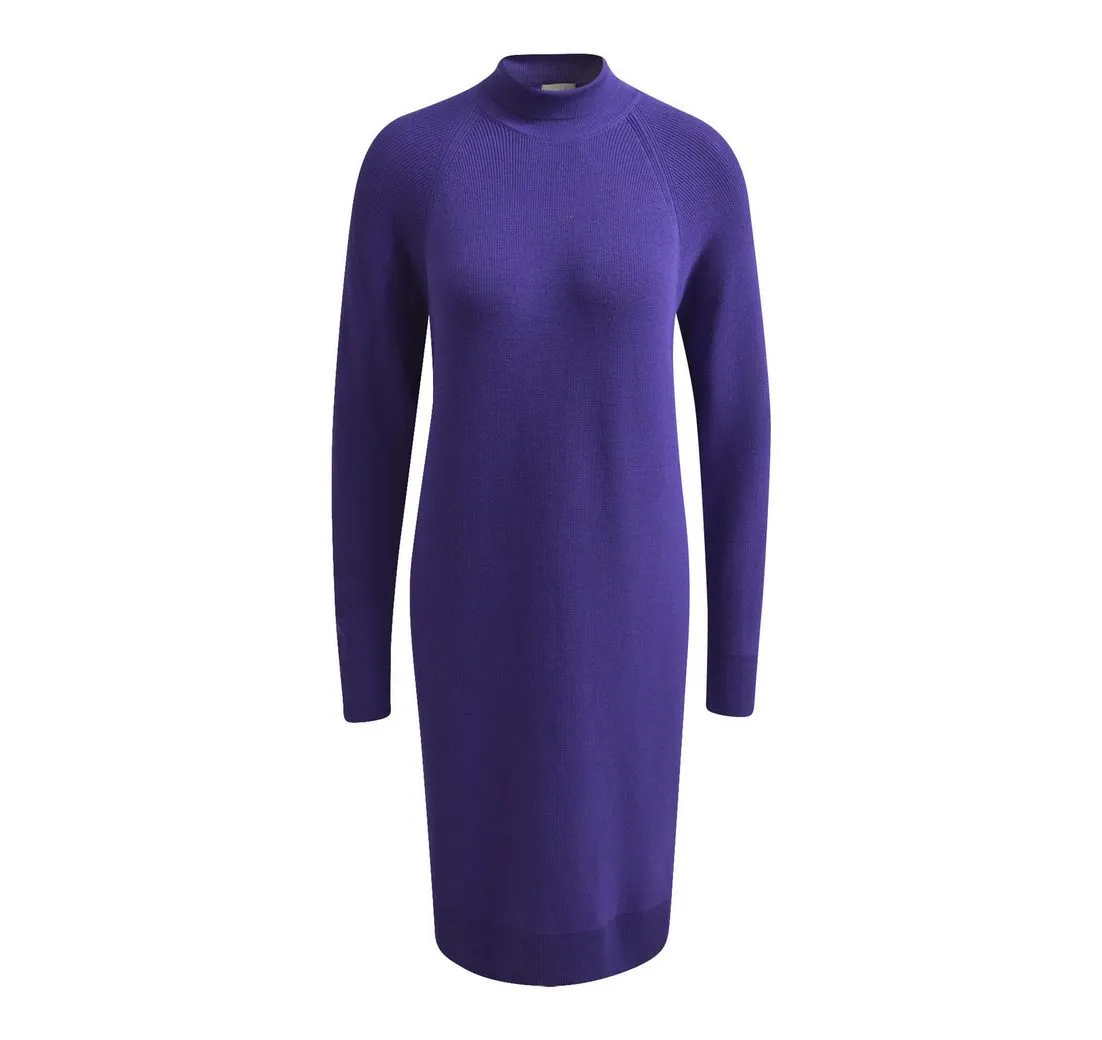 MILANO ITALY Blusenkleid KNITTED DRESS W TURT