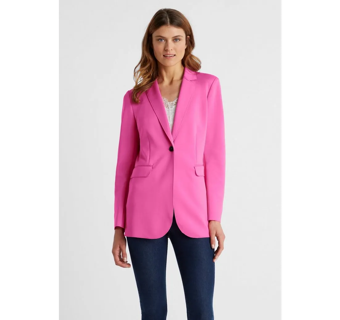MILESTONE Jerseyblazer MSMelly Damen elegant Knöpfe