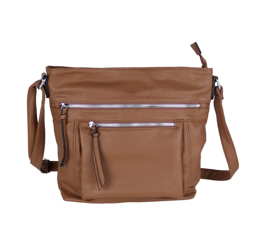 MIRROSI Schultertasche Damen Crossbody Bag, 33x30x9cm Mittelgroß, Mittelgroße Tasche, Umhängetasche für jeden Anlass